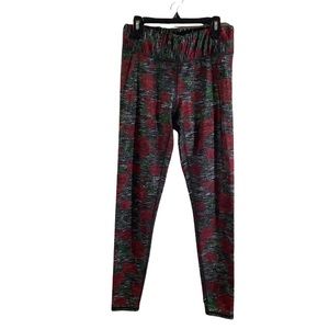 Terez Women’s Activewear Rose Pattern Leggings Yoga Fitness Size M